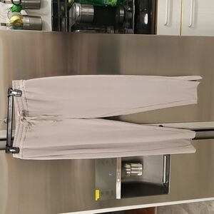 💕JOIE💕 Elastic Waisband Drawstring Lounge Pants Light Beige Neutral Small NWOT